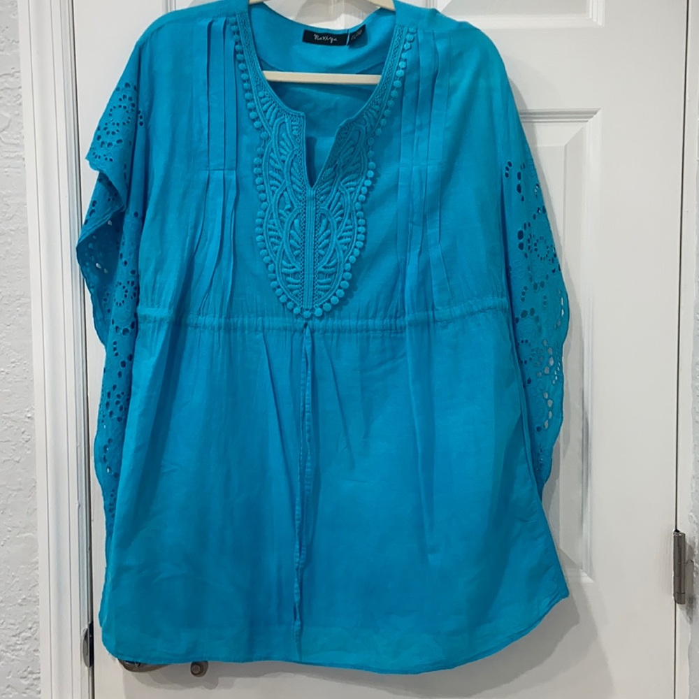 Blue beach dress